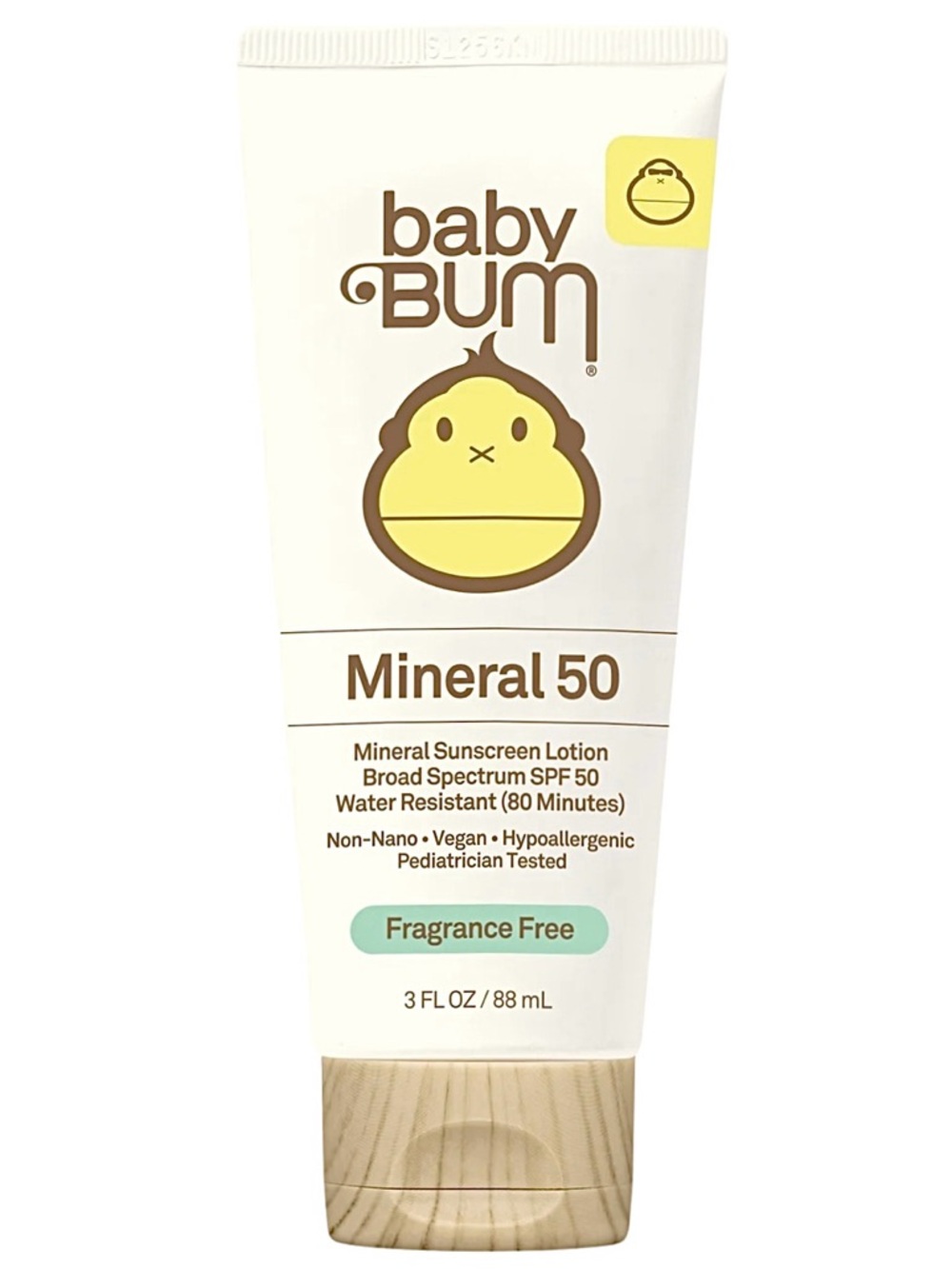 Sun Bum Baby Bum Mineral 50 Mineral Sunscreen Lotion 3oz